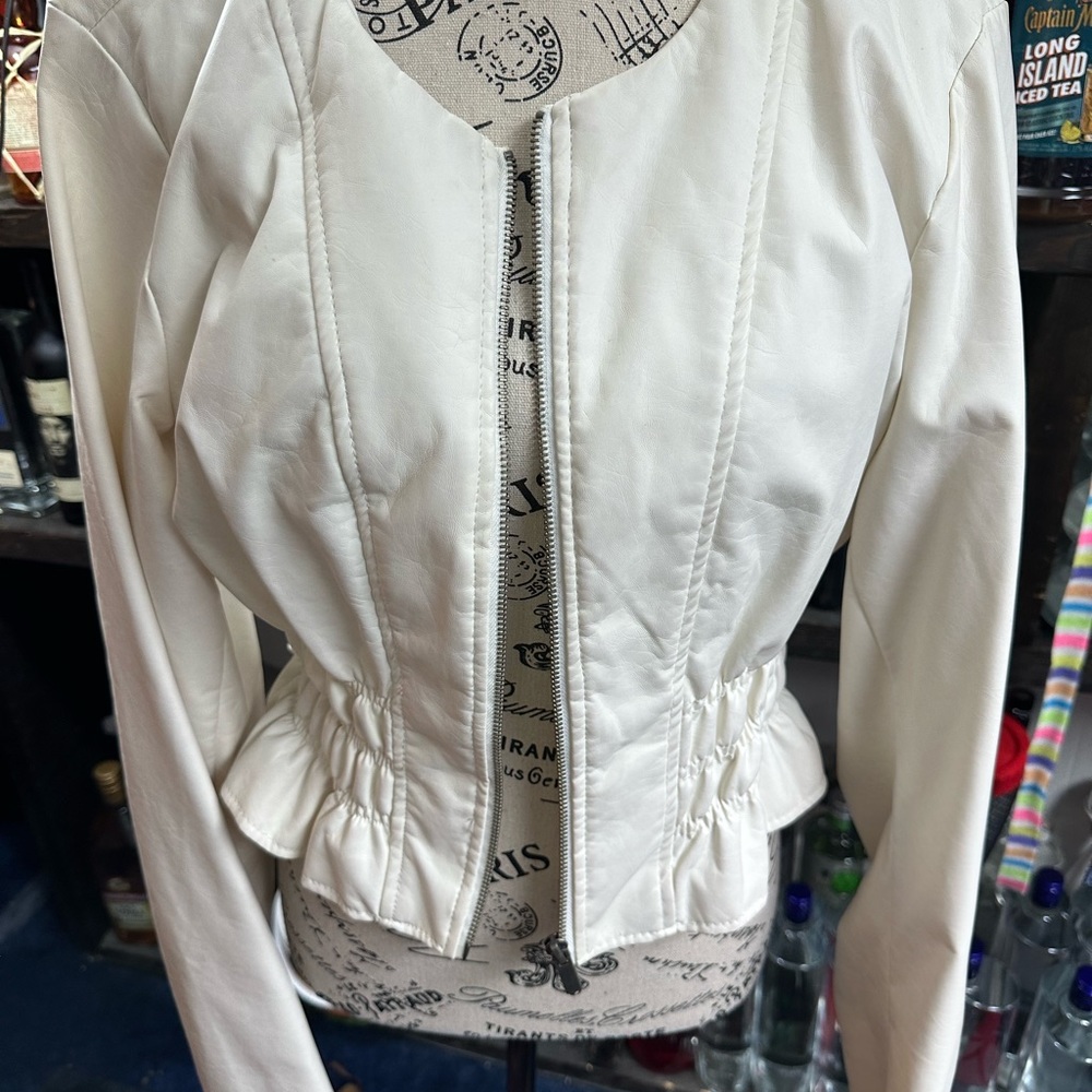 White / cream jacket